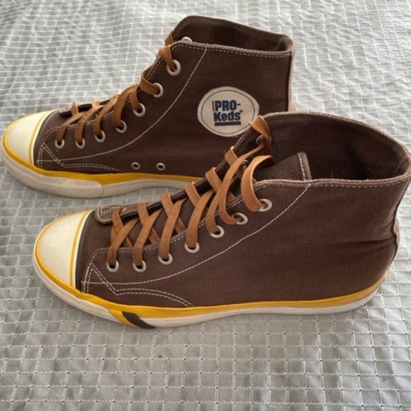 PRO KEDS HIGH TOP SIZE 10 - Picture 1 of 8